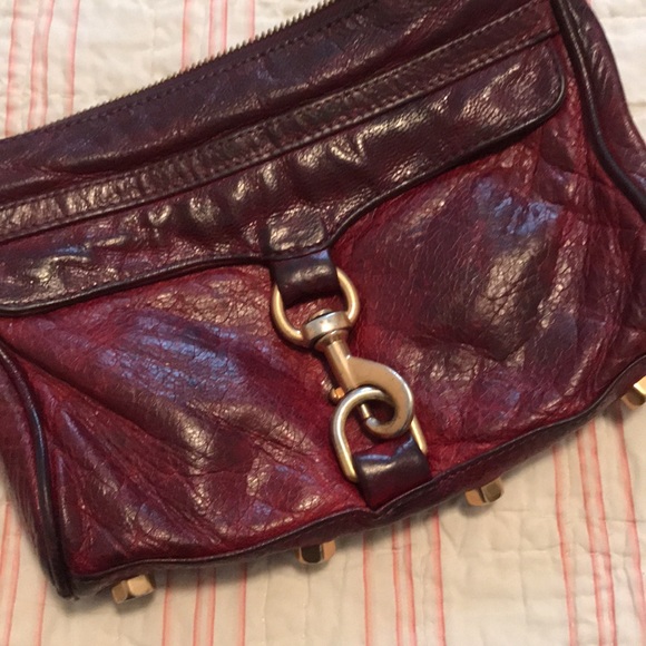 Red leather purse - Picture 2 of 9